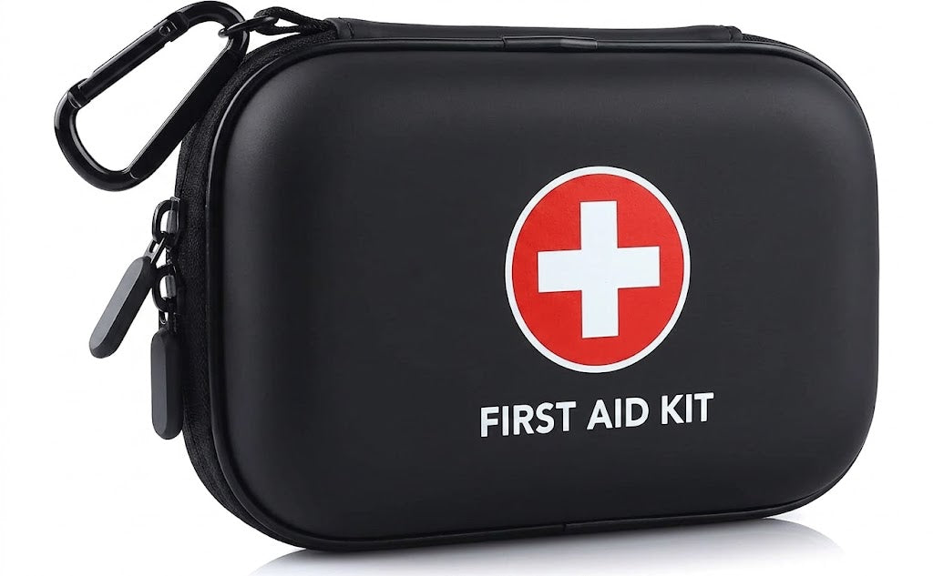 EXITON LifeKit 103 – Complete Emergency First Aid Kit for Home, Car, Travel & Outdoor Adventures